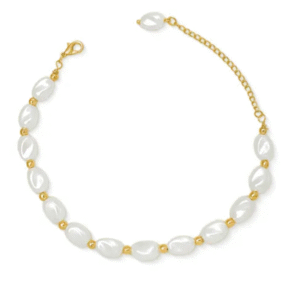 Pulseira Perle Banho de Ouro