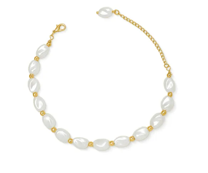 Pulseira Perle Banho de Ouro